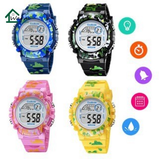 Đồng hồ điện tử đèn led chống thấm nước cho bé