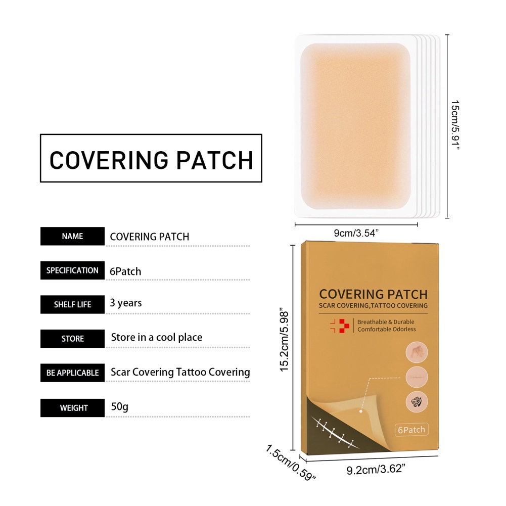 Jaysuing Kem Che Khuyết Điểm Vô Hình Miếng Dán Sẹo Miếng Dán Vết Thương Hình Xăm Mụn Đốt Sẹo Che Phủ Toàn Bộ Chống Thấm Nước Khuyết Điểm Che Khuyết Điểm Băng Prettyhat