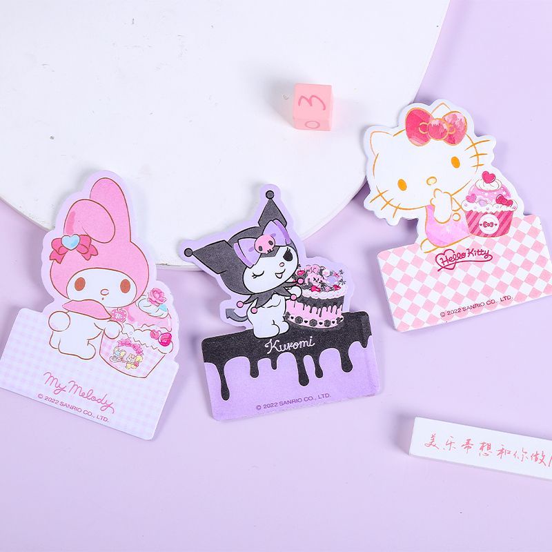 Sanrio Giấy Dán Ghi Chú Họa Tiết Chú Chó Tai To Đáng Yêu