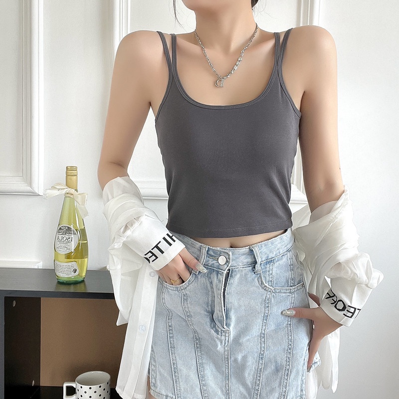Áo Ống Có Mút Nâng Ngực Dây Đan Chéo Sau Lưng Thời Trang Quyến Rũ Cho Nữ