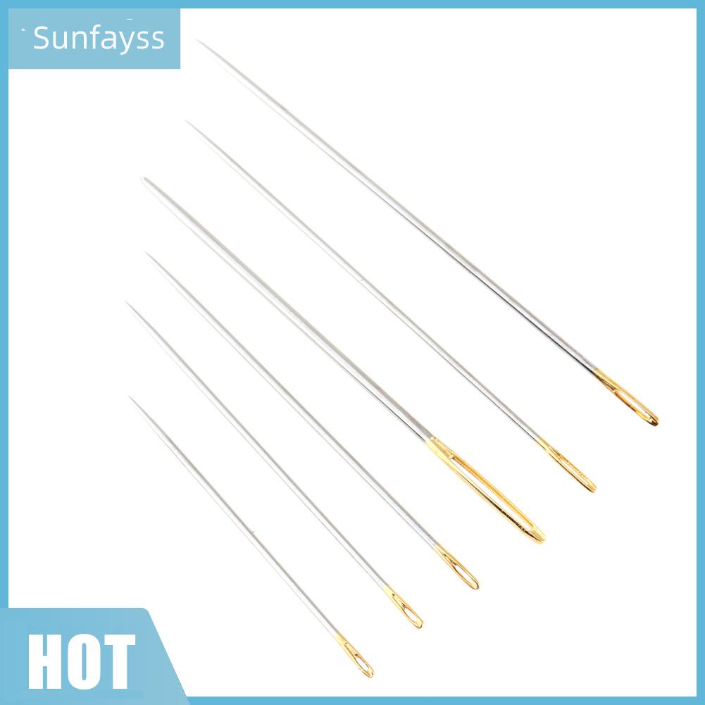 Bộ 16 Kim May Vá Bằng Kim Loại Màu Bạc