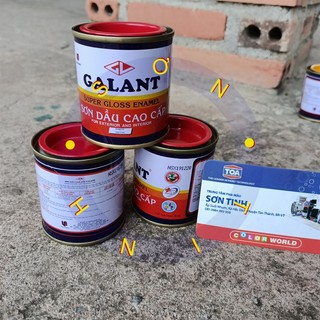 Sơn dầu galant màu đỏ 70ml - 1 lọ
