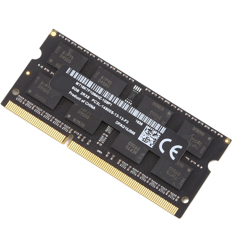 Bộ Nhớ ram 8gb ddr3 1866mhz pc3-14900 2rx8 204 Pin 1.35v Cho laptop