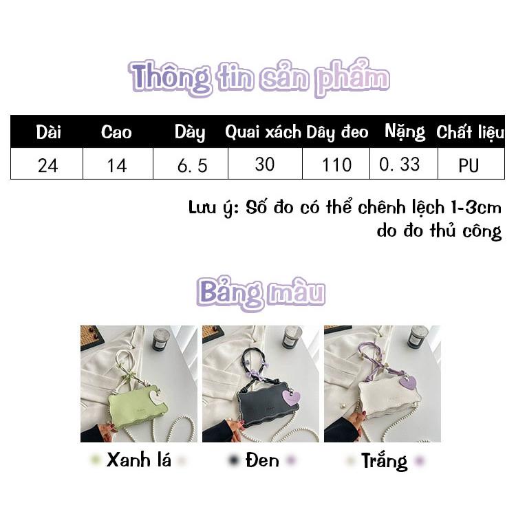 Túi Tự Đan, Túi Handmade Đeo Vai Da Pu Thắt Nơ Cute Dây Xoắn Xinh Xắn Làm Quà Tặng Bạn Gái Ý Nghĩa - EB94