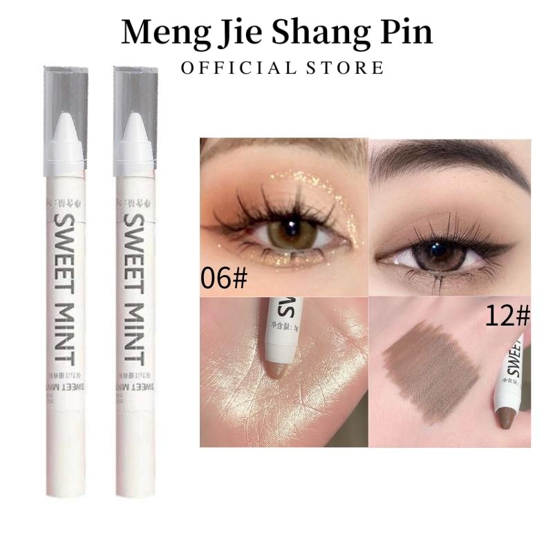 SWEET MINT Bút Phấn Mắt Dạng Lỏng 13 Màu Sắc Tùy Chọn Lấp Lánh Ánh Kim Lâu Trôi 【Phong cách tương tự NYX】