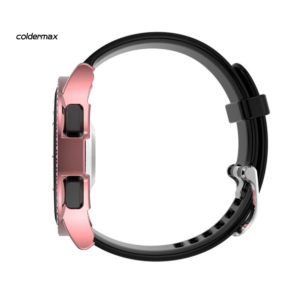Ốp Bảo Vệ Mặt Đồng Hồ Chống Rơi Mạ Điện Đính Đá Dành Cho samsung galaxy watch 4 classic 42mm / 46mm