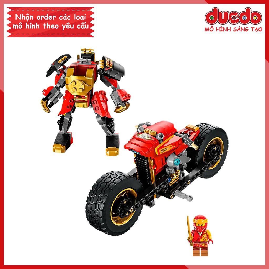 7200 Lắp ghép Ninjago Chiến Xe Tiến Hóa Của Kai - Đồ chơi Xếp hình Mô hình 71783