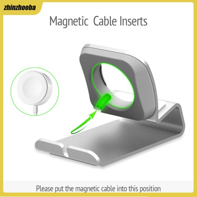 Fs Đế Sạc Bằng Nhôm Tinh Tế Cho apple watch 3 / 2 / 1 38mm 42mm