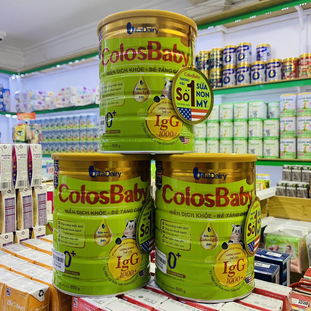 SỮA COLOSBABY 0+  BỔ SUNG SỮA NON GIÚP TĂNG CƯỜNG MIỄN DỊCH
