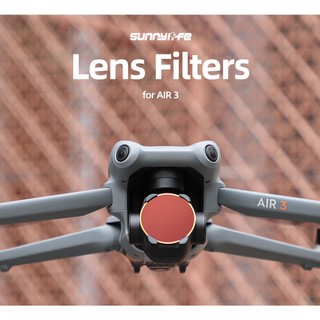 Sunnylife kính lọc nd 4 / 8 / 16 / 32-pl có thể điều chỉnh cho dji air 3