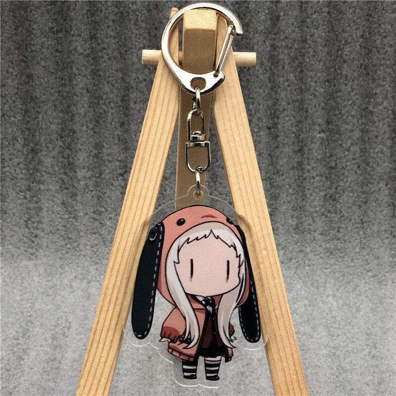 Móc khoá Anime Manga Kakegurui Jabami Yumeko Meari Saotome Momobami Ririka anime chibi acrylic trưng bày trang trí