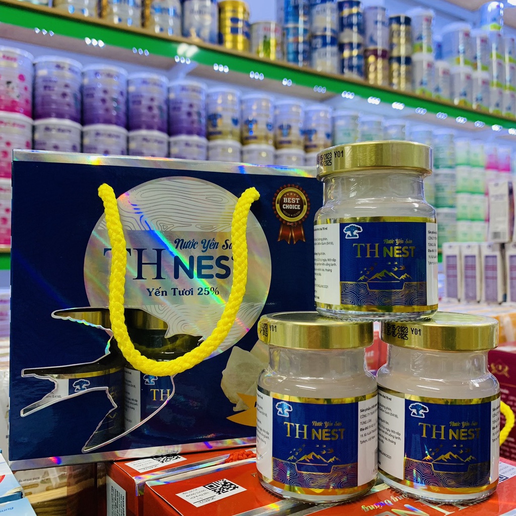 NƯỚC YẾN SÀO TH NEST GIÚP BỒI BỔ, TĂNG CƯỜNG SỨC KHỎE