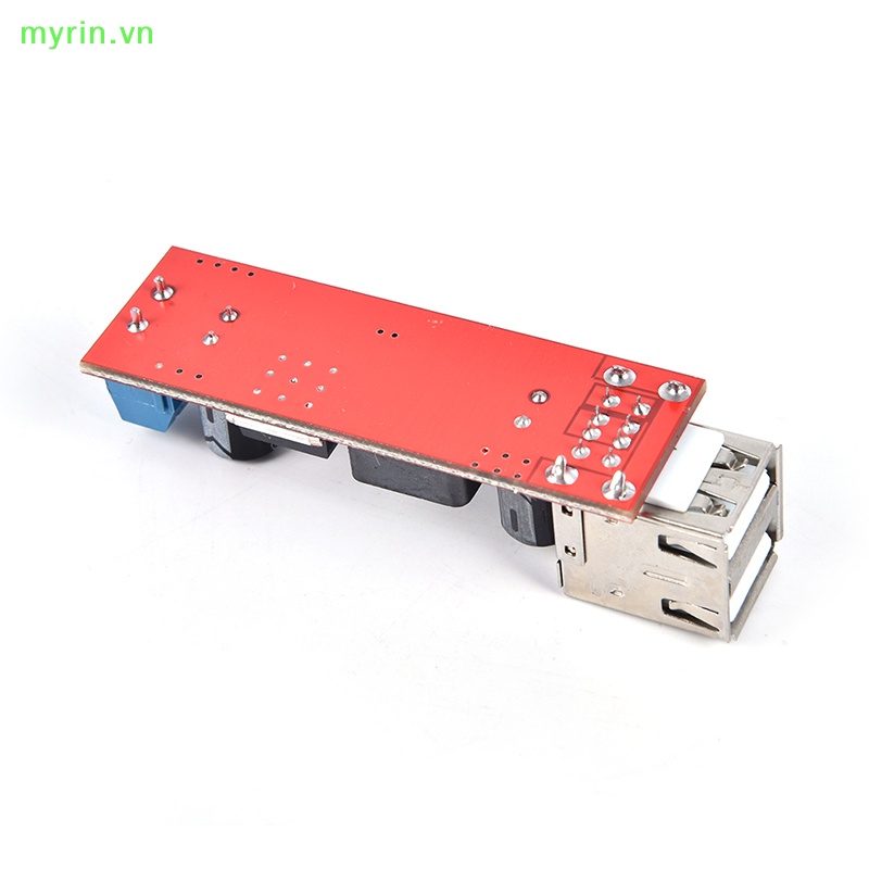 Mô Đun Hạ Áp dc-dc 6v-40v 12v Sang 5v 3a usb Kép lm2596 vn