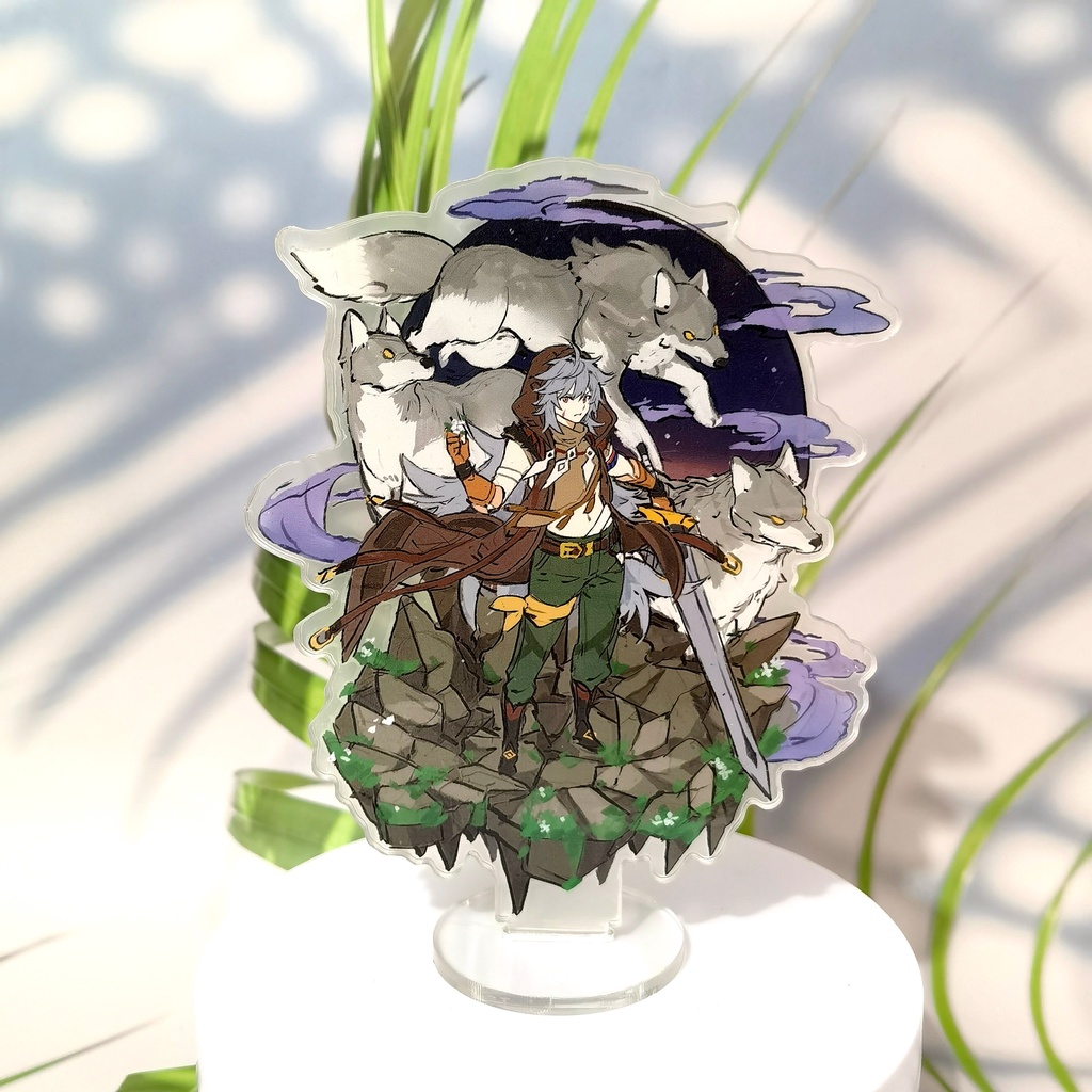 Mô hình Standee Game Genshin Impact Stand Acrylic Figurines Xiao Venti Ayato Tartaglia ?Razor Kaeya Scaramouche Diluc