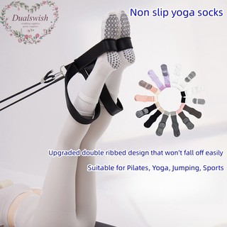 Đôi Vớ Hai Lớp Ống Trung Bình Chống Trượt Co Giãn Thoáng Khí Dành Cho Nữ Tập yoga / Nhảy Múa