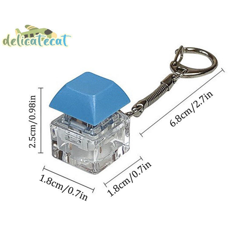 Móc Khóa + 1 Nút Bàn Phím Cơ Học merit Deuyu deion Giảm Căng Thẳng