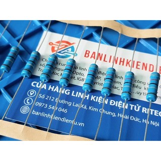 Điện trở vạch 2w 100k 5% – 5 vòng màu