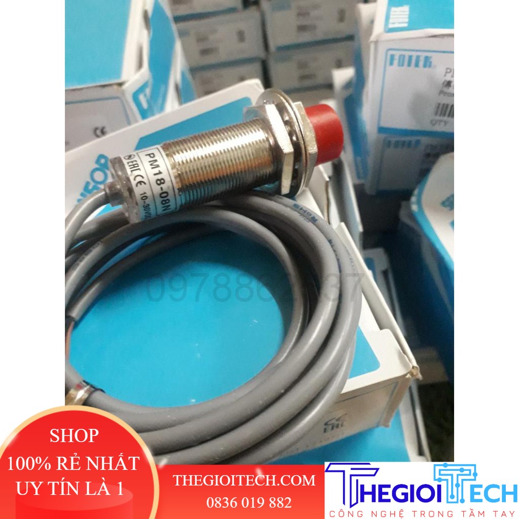 Cảm biến tiệm cận PM18-08N , PM18-05P - PM18-05P-NO-PNP