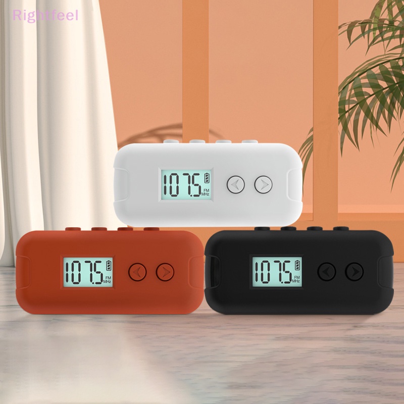 Radio fm mini Bỏ Túi 50-108mhz Có Màn Hình lcd Tiện Dụng Mới