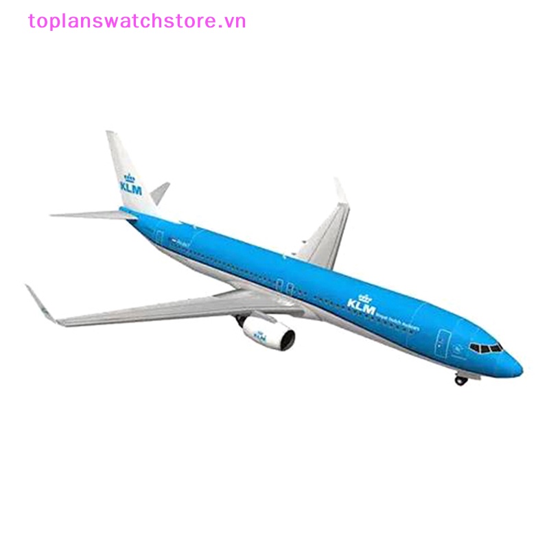 Toplanswatchstore Mô Hình Máy Bay Chiến Đấu 737 3d Bằng Giấy Tỉ Lệ 1: 100 vn
