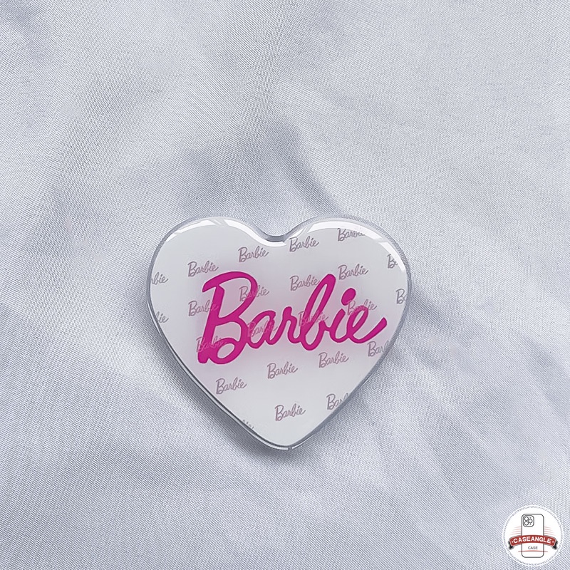 Giá Đỡ Điện Thoại Hình Công Chúa disney Nàng Tiên Cá alice Màu Hồng In Chữ barbie Trái Tim Đáng Yêu Thời Trang Có Thể Xếp Gọn Gàng Thích Hợp Để Nhảy Múa