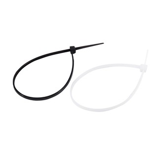 Set 100 Dây Rút 3mm x 150mm Màu Trắng Đen
