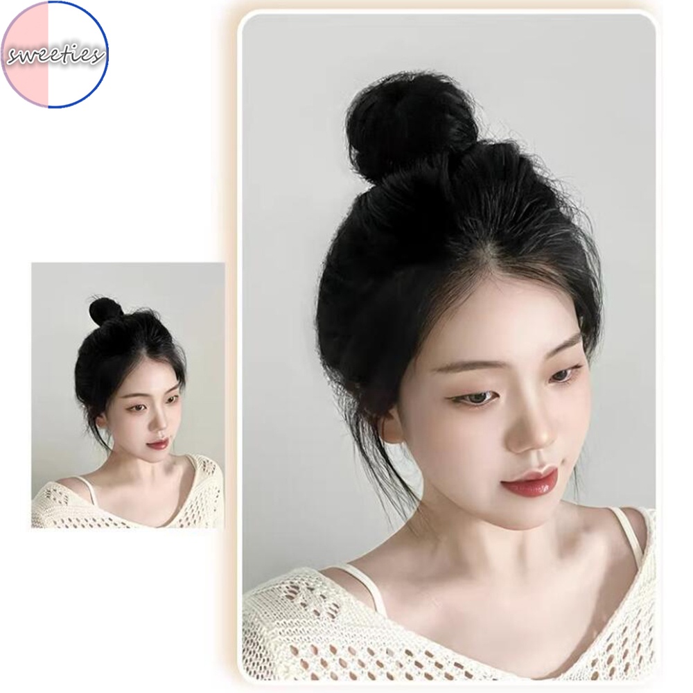 Bó Tóc Giả 45cm Bằng Lông Mềm Tự Nhiên Cho Nữ