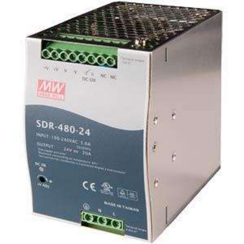 Nguồn Meanwell SDR-480-24 - Đẹp 95% BH 1T