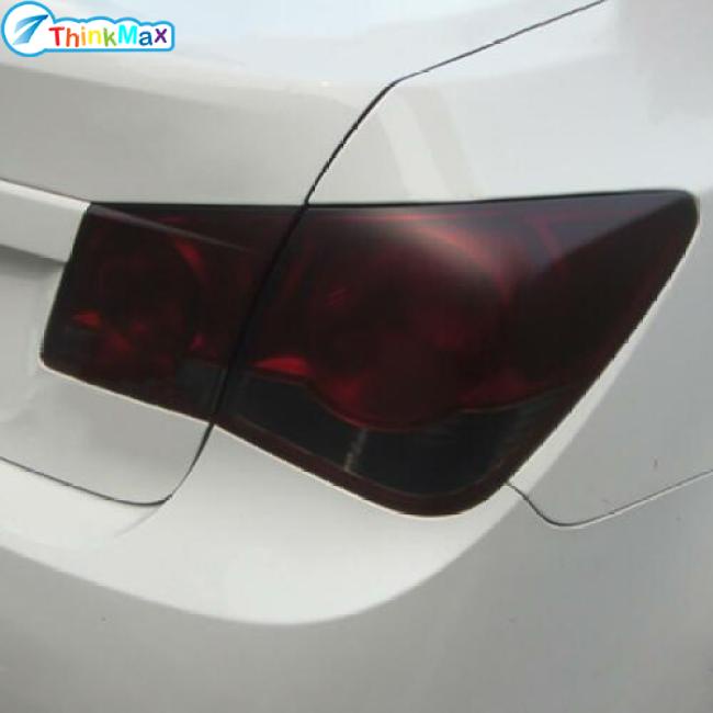 Phim vinyl Màu Đen Mờ Dán Đèn Pha Xe Hơi 30 * 100cm