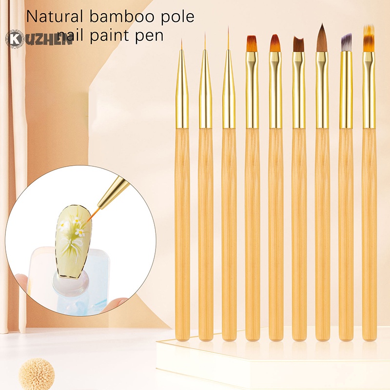 Cọ Sơn Móng Tay Bằng gel uv Họa Tiết Kẻ Sọc diy