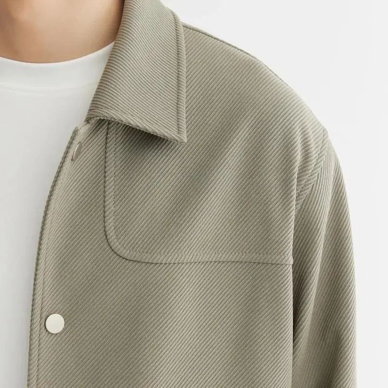 Áo Khoác Tay Dài Thời Trang Đường Phố Mùa Thu Cho Nam