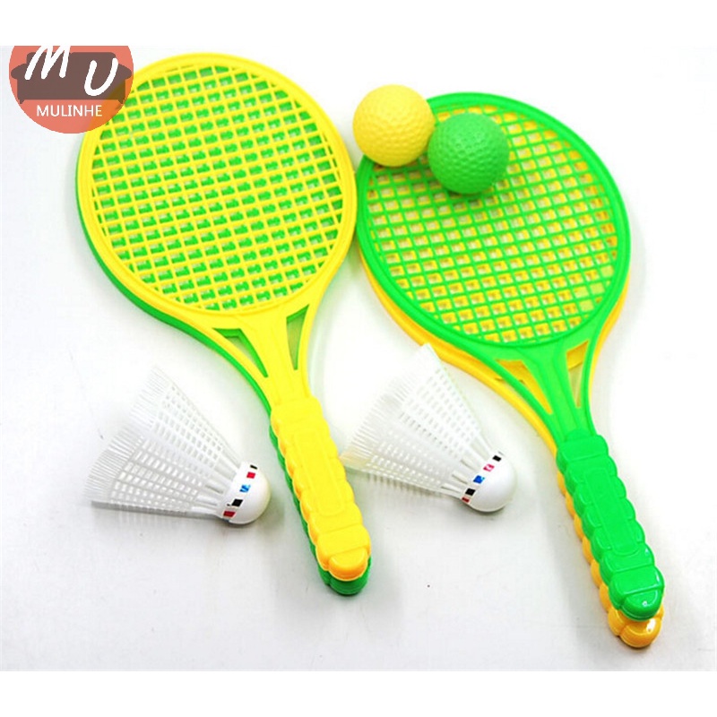 Mulinhe 1 Cặp Vợt Cầu Lông / tennis Đồ Chơi Giáo Dục Cho Bé vn