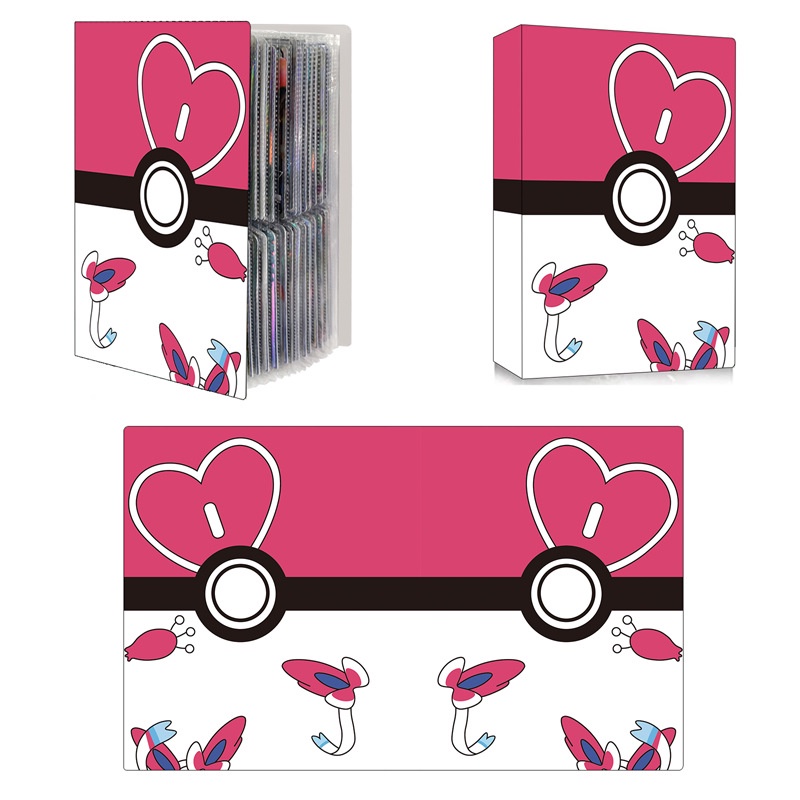 Album Đựng Thẻ Sưu Tầm Bốn Cổng In Hình Pokemon pokémon Cho Bé