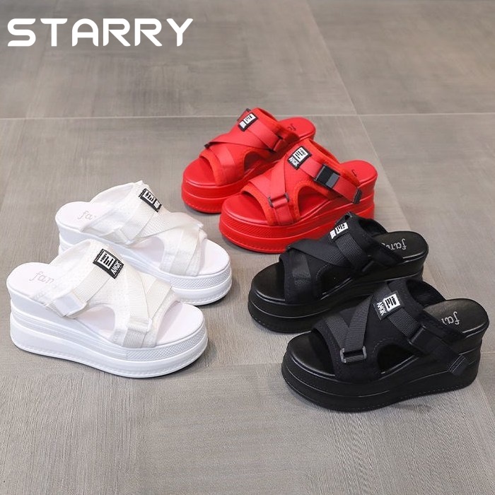 STARRY  dép nữ dép sandal nữ 2023 hotsale Siêu nhẹ Chất lượng cao Linh hoạt Độc đáo FDL2393G4D39Z230926