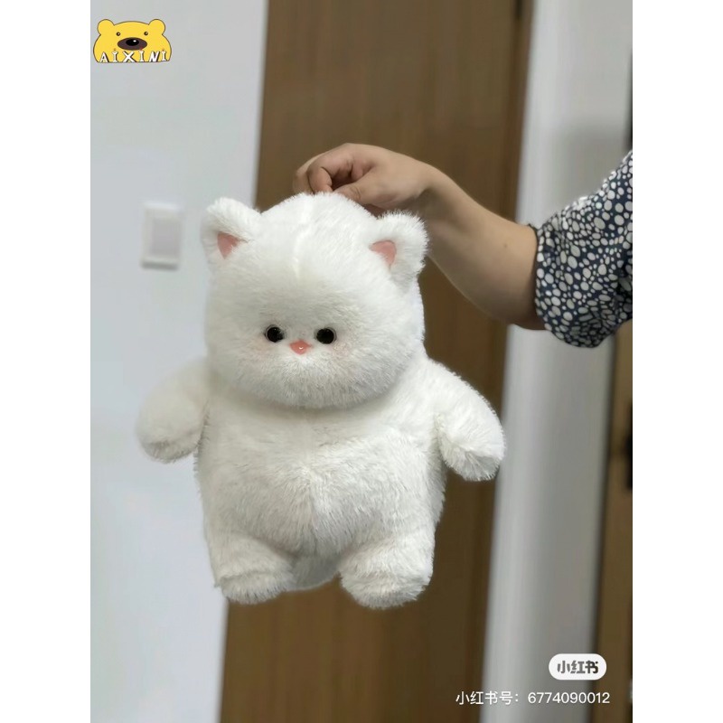 🔥CÓ SẴN🔥Gấu bông con mèo búp bê mèo gối mèo Đồ chơi nhồi bông quà tặng trẻ em Món quà sinh nhật siêu mềm