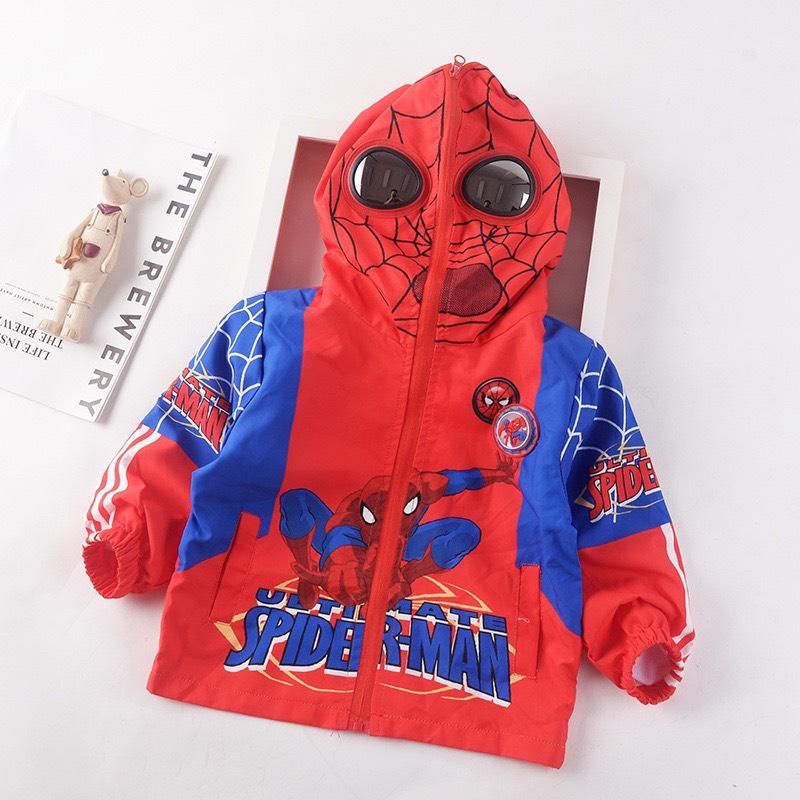 Áo gió trẻ em, áo khoác mùa đông cho bé trai size đại từ 13kg đến 40kg