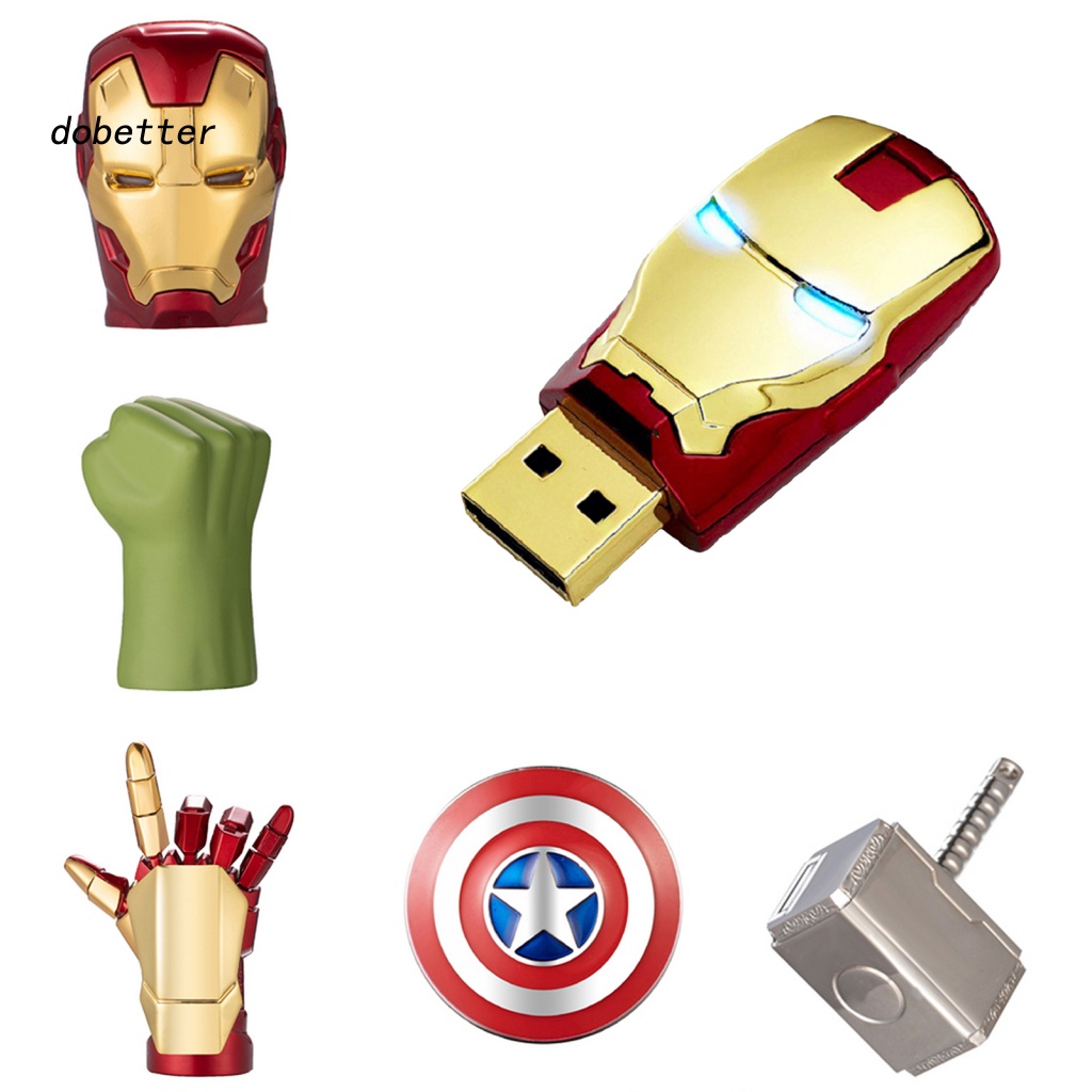 Usb Tốc Độ Cao 512gb / 1tb / 2tb Hình iron man