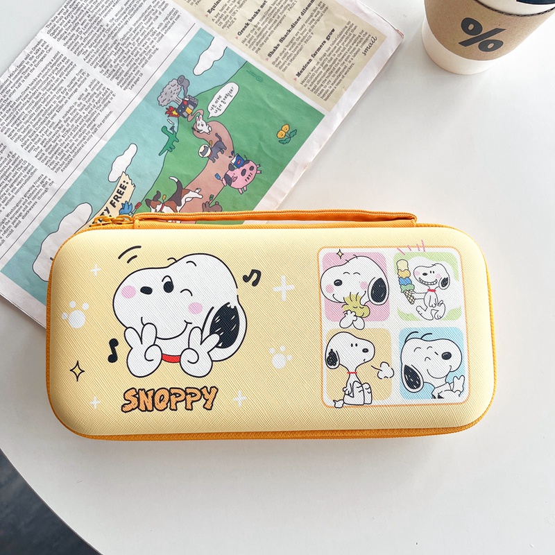 Túi Bảo Quản Bằng Da Thích Hợp Cho Switch OLED Túi Bảo Quản Hoạt Hình Dễ Thương Anime Switch OLED Túi Bảo Quản Bền