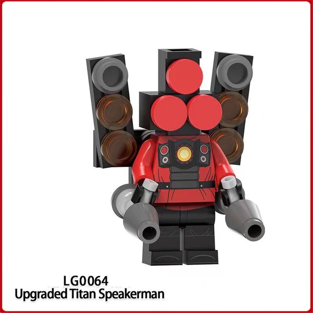 Bộ Đồ Chơi Lắp Ráp Mô Hình tv Người Đàn Ông Ngộ Nghĩnh Đáng Yêu Cho Bé