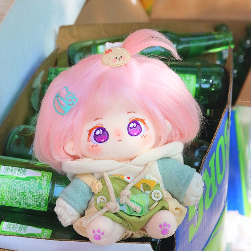 Bộ Đồ Gồm Áo sweater cotton + Quần Dài 20cm Thời Trang Dành Cho Búp Bê