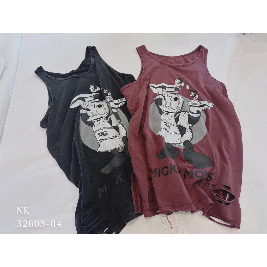 Áo ba lỗ do.nal mic.key in