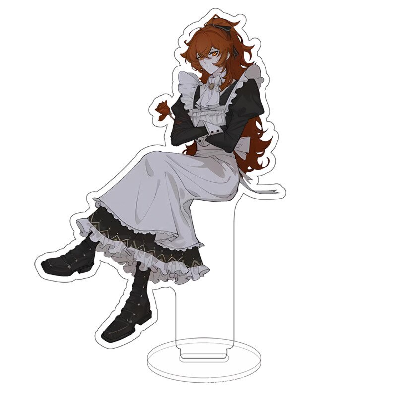 Mô hình Standee Creative Maid Anime Figure Genshin Impact Venti Xiao Scaramouche Cyno Diluc Dainsleif Phụ kiện trang trí
