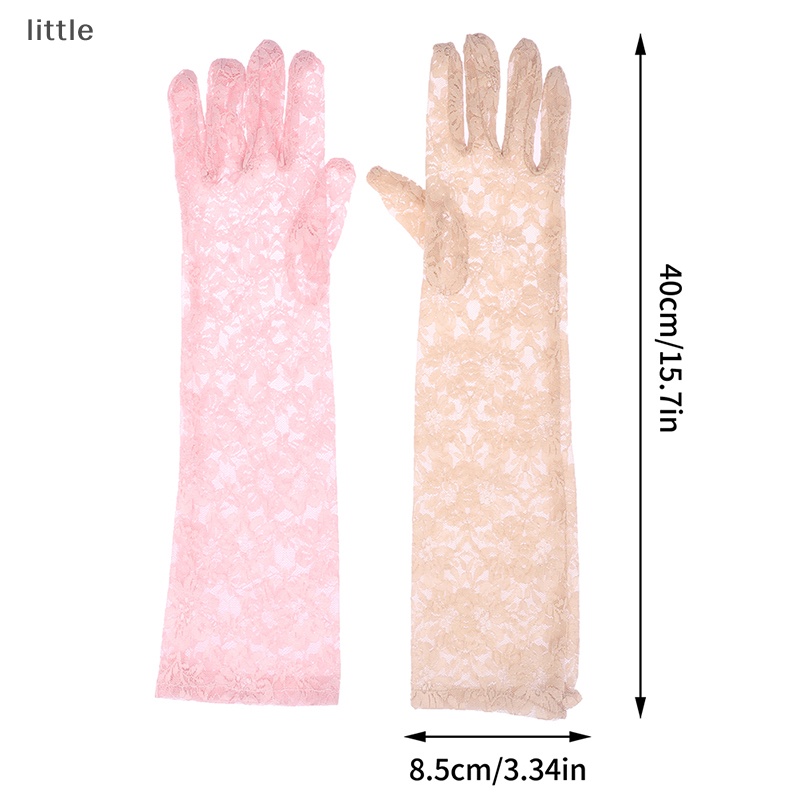 1 Đôi Găng Tay Ren Lưới Quyến Rũ Cho Nữ