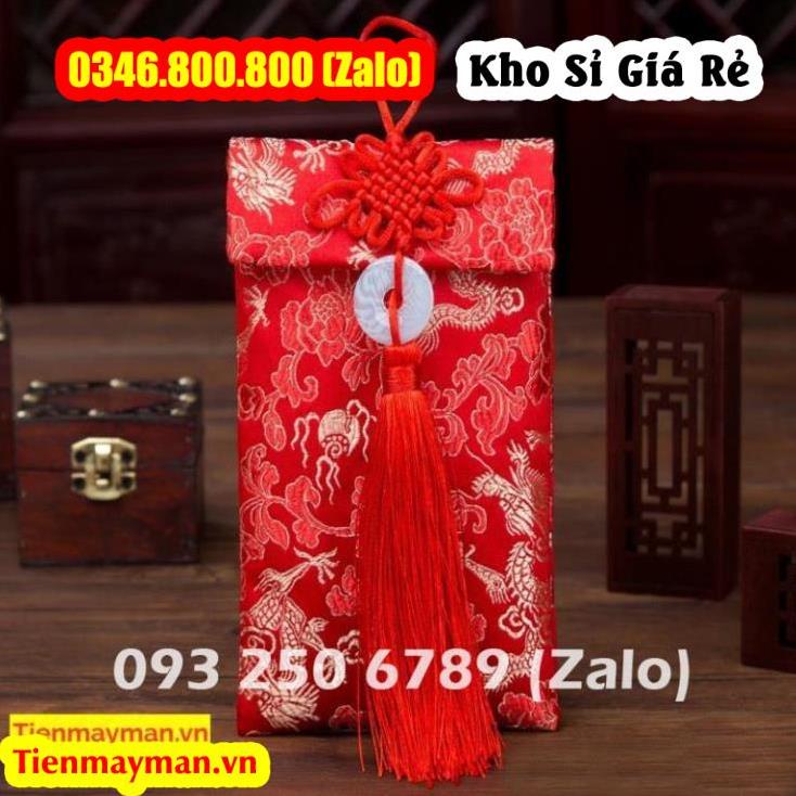 Bao Lì Xì Vải Gấm Cao Cấp Ngày Tết
