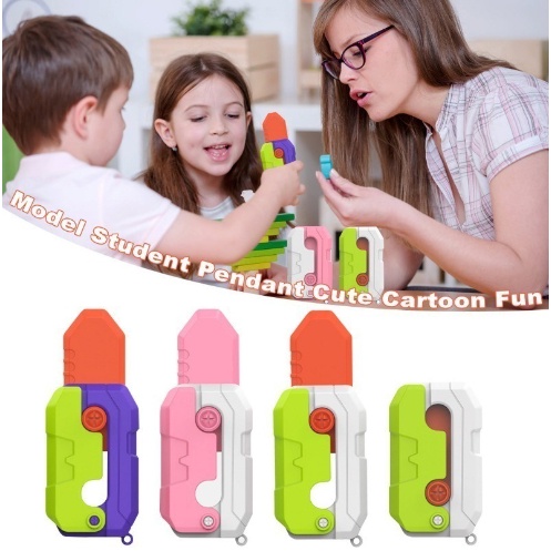 Đồ Chơi Máy In 3d / Dao Cạo Trọng Lực / Thẻ Ấn Giảm Căng Thẳng Cỡ Nhỏ