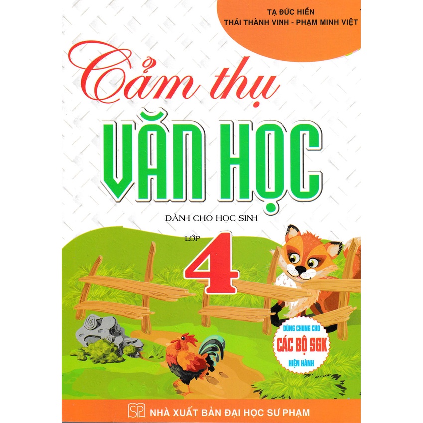 Sách - Cảm Thụ Văn Học Dành Cho Học Sinh Lớp 4  - HA