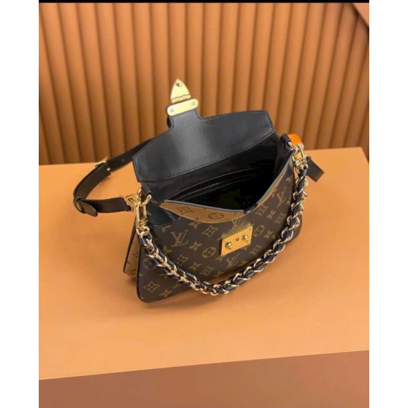 Túi xách nữ đeo vai Lv full 2 box