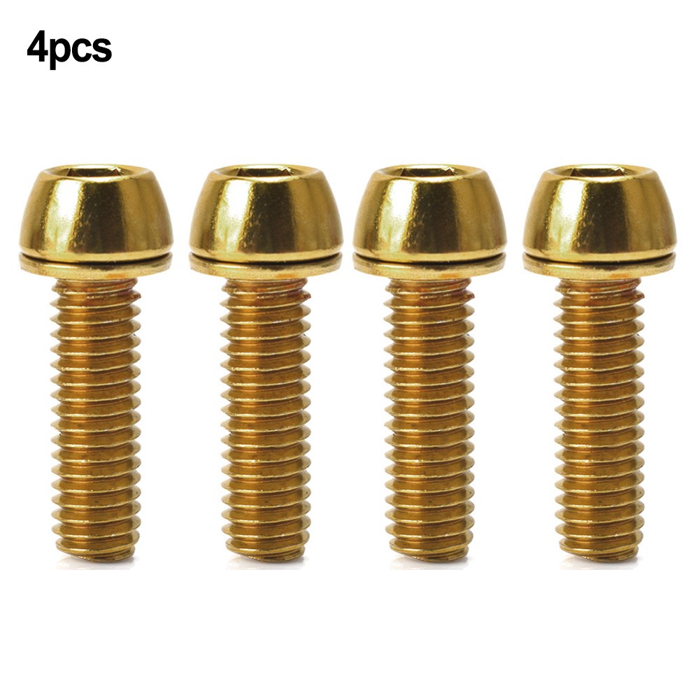 Bộ 4 Ốc Vít m5x20mm m6x20mm Gắn Tay Lái Xe Đạp