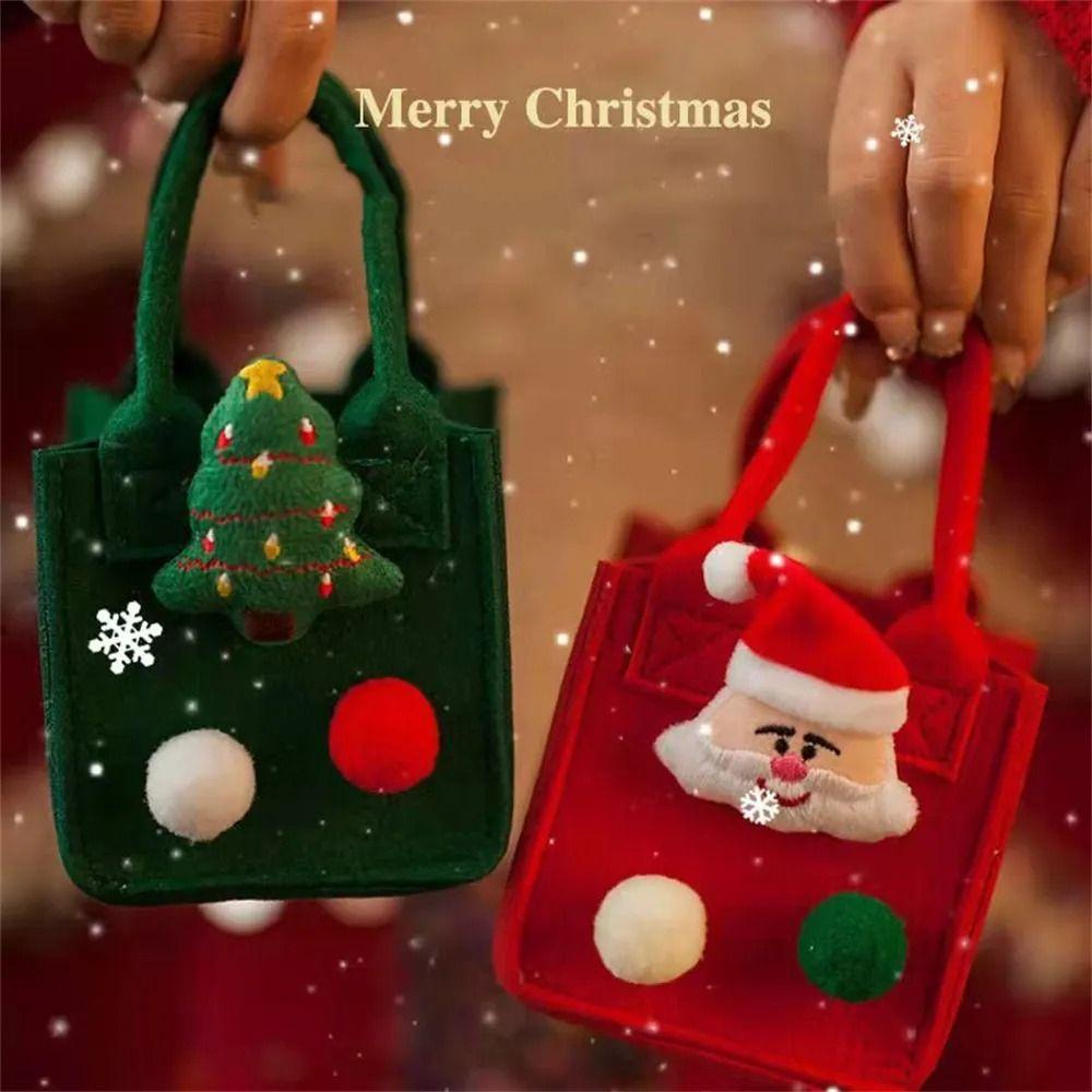 Túi Đeo Chéo Hình Ông Già Noel Đáng Yêu Cho Bé