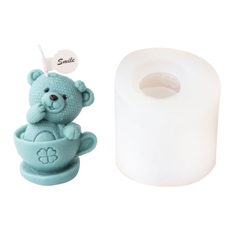 Khuôn silicone Làm Nến epoxy 3d diy Có Thể Tái Sử Dụng